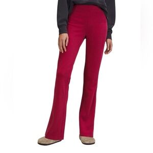 Lululemon Brushed Softstreme Ribbed Zip Flared Pant 32.5" 🔺